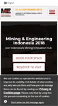 Mobile Screenshot of miningandengineeringindo.com